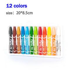 12/18/24/36/48 Colours Oil Pastels Set, Soft Pastels Non-Toxic Pastels for Artists, Students & Kids, Ideal for Sketching, Decorative Painting, Making Pictures Like Oil Painting.