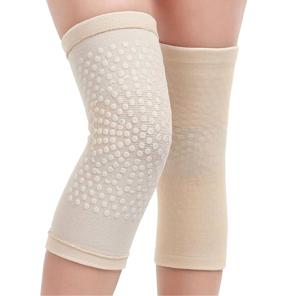 2 Pieces Of Self-Heating Warm Knee Pads, Old Cold Legs, Men And Women, Arthritis Pain Relief, Injury And Recovery Knee Massager