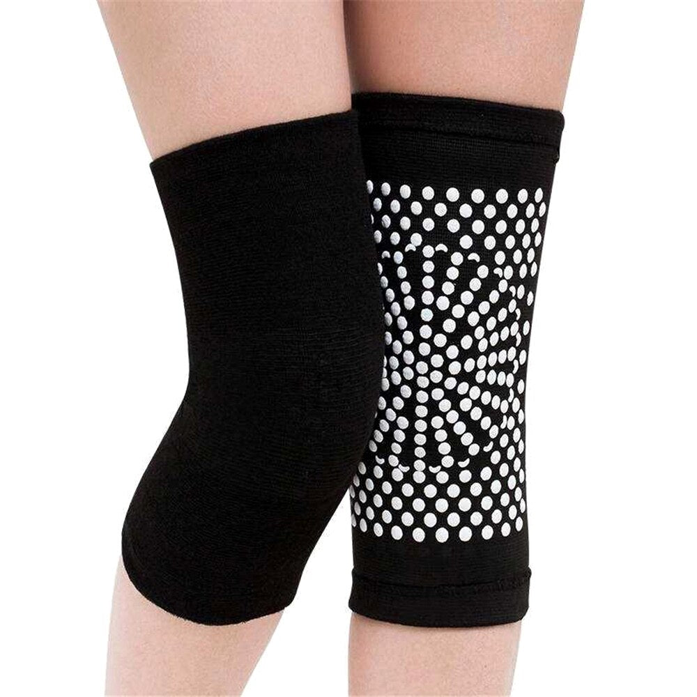 2 Pieces Of Self-Heating Warm Knee Pads, Old Cold Legs, Men And Women, Arthritis Pain Relief, Injury And Recovery Knee Massager