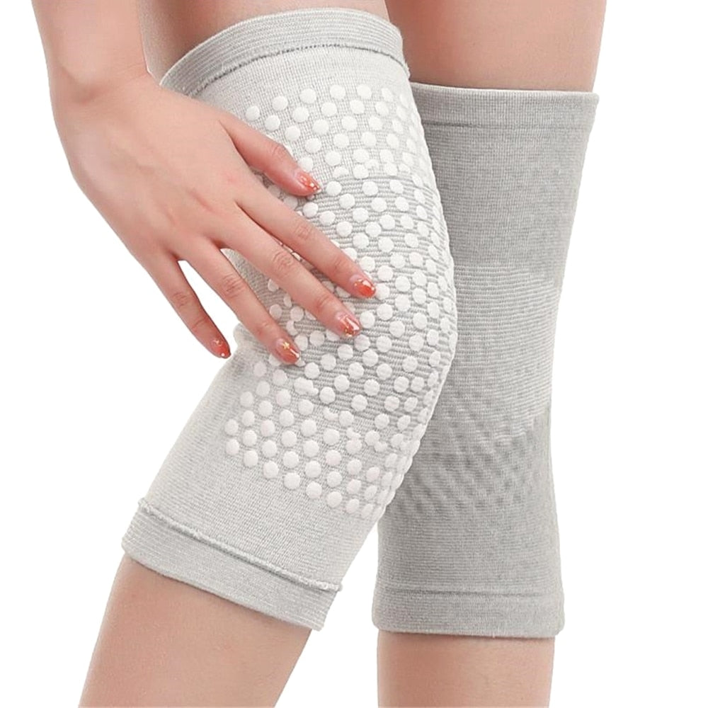 2 Pieces Of Self-Heating Warm Knee Pads, Old Cold Legs, Men And Women, Arthritis Pain Relief, Injury And Recovery Knee Massager