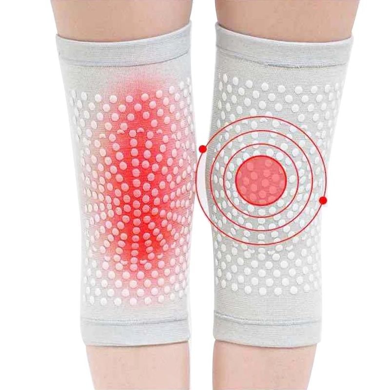 2 Pieces Of Self-Heating Warm Knee Pads, Old Cold Legs, Men And Women, Arthritis Pain Relief, Injury And Recovery Knee Massager