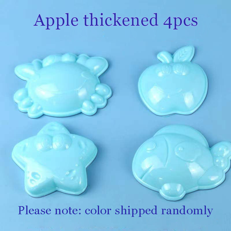 Children DIY Plasticine Mold Tool Funny Mud Mold Kids Plasticine Beach Toy Fun Beach Accessories for Kids