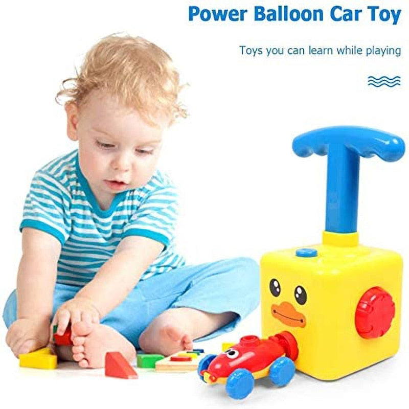 Children's Balloon Powered Launch Car Fun Balloon Toy Launch