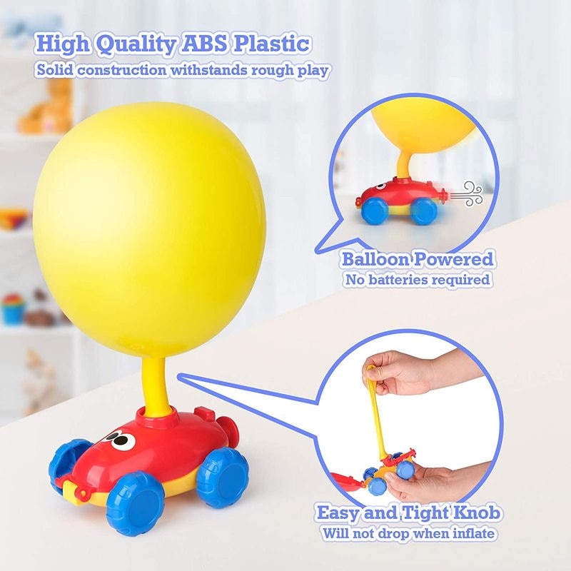 Children's Balloon Powered Launch Car Fun Balloon Toy Launch