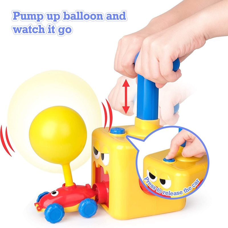 Children's Balloon Powered Launch Car Fun Balloon Toy Launch