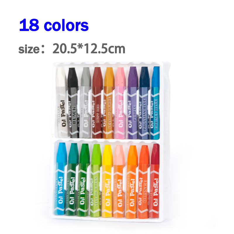 12/18/24/36/48 Colours Oil Pastels Set, Soft Pastels Non-Toxic Pastels for Artists, Students & Kids, Ideal for Sketching, Decorative Painting, Making Pictures Like Oil Painting.