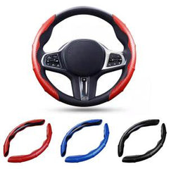 2 PCS Universal Pattern Steering Wheel Cover Car Interior Products Anti-slip Car Steering Wheel