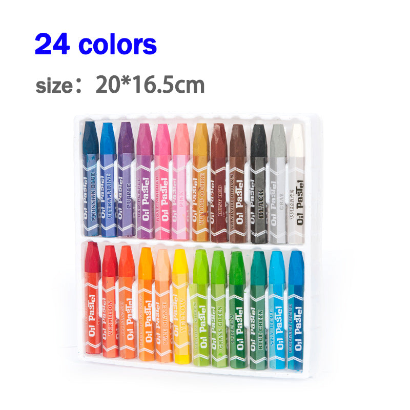 12/18/24/36/48 Colours Oil Pastels Set, Soft Pastels Non-Toxic Pastels for Artists, Students & Kids, Ideal for Sketching, Decorative Painting, Making Pictures Like Oil Painting.