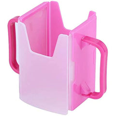 2 PCS Milk Drink Box Holder Adjustable Spill-proof Juice Box Container Reusable Drink Juice Milk Pouch Cup Mug