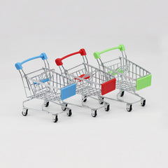 3 Pcs Mini Shopping Cart Trolley