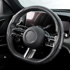 2 PCS Universal Pattern Steering Wheel Cover Car Interior Products Anti-slip Car Steering Wheel