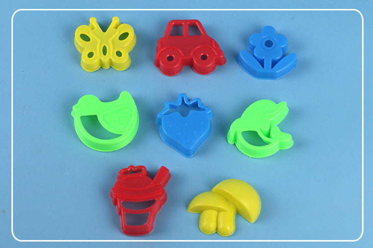 Children DIY Plasticine Mold Tool Funny Mud Mold Kids Plasticine Beach Toy Fun Beach Accessories for Kids