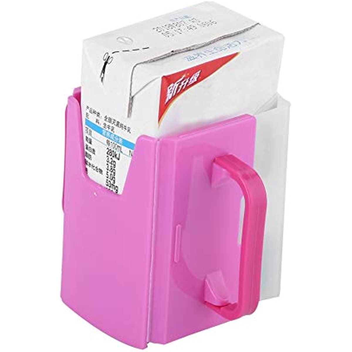 2 PCS Milk Drink Box Holder Adjustable Spill-proof Juice Box Container Reusable Drink Juice Milk Pouch Cup Mug