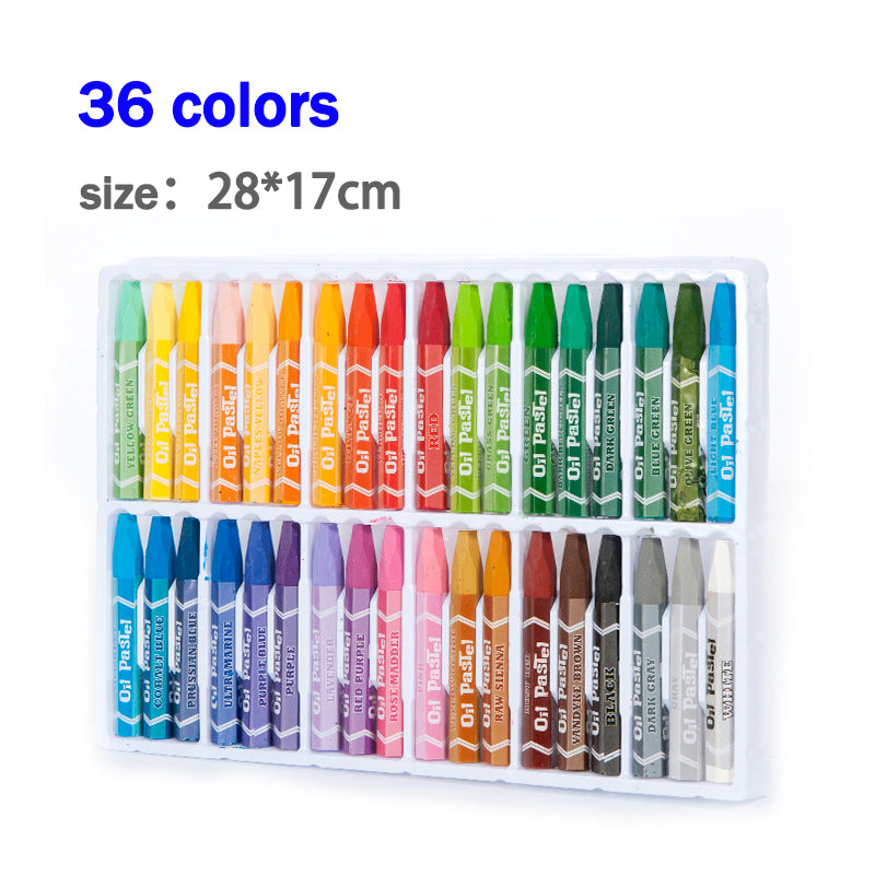 12/18/24/36/48 Colours Oil Pastels Set, Soft Pastels Non-Toxic Pastels for Artists, Students & Kids, Ideal for Sketching, Decorative Painting, Making Pictures Like Oil Painting.