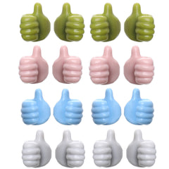 30 PCS Novel Creative Adhesive Thumb Hook Wall Hangers