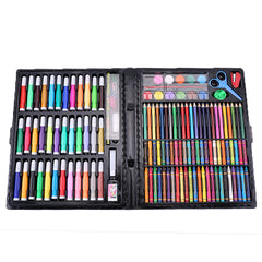 150 PCS Watercolor Pen Watercolor Set Crayon Oil Stick Primary School Students Diy Color Pen Painting Tools