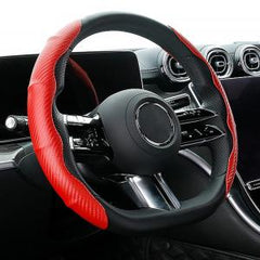 2 PCS Universal Pattern Steering Wheel Cover Car Interior Products Anti-slip Car Steering Wheel