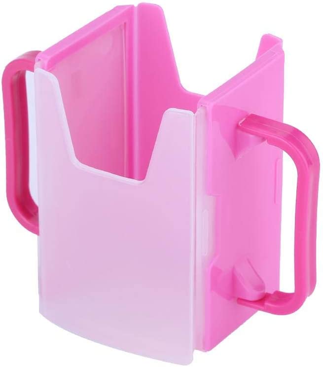 2 PCS Milk Drink Box Holder Adjustable Spill-proof Juice Box Container Reusable Drink Juice Milk Pouch Cup Mug