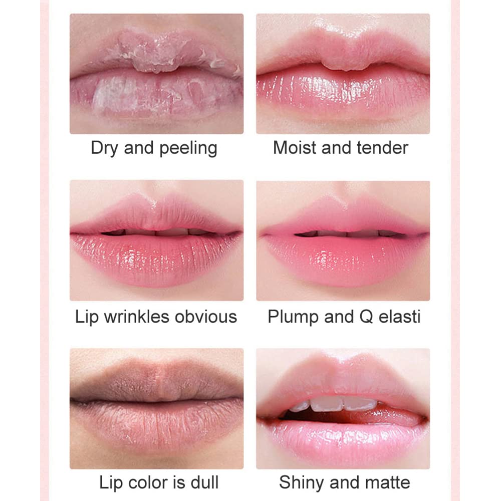 2 PCS Lip Mask - Lip Nourishment and Repair Long lasting Treatments Lip Care for Girls, Women and Men