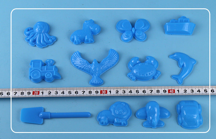 Children DIY Plasticine Mold Tool Funny Mud Mold Kids Plasticine Beach Toy Fun Beach Accessories for Kids