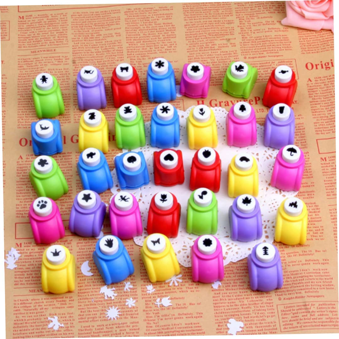 Embossing Device Cute DIY Tool Craft Paper Punch Cutter Scrapbooking Tools 40PCS