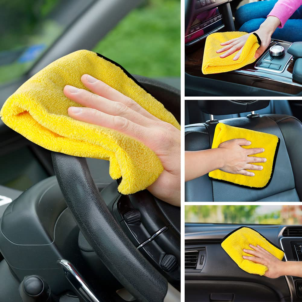 8 PCS Car Cleaning Cloths Towel