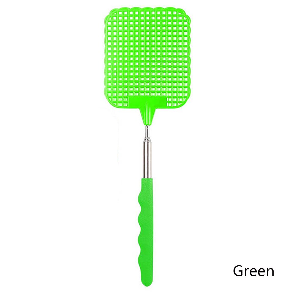 3 PCS Extendable Fly Swatter With Stainless Steel Handle