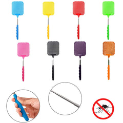 3 PCS Extendable Fly Swatter With Stainless Steel Handle