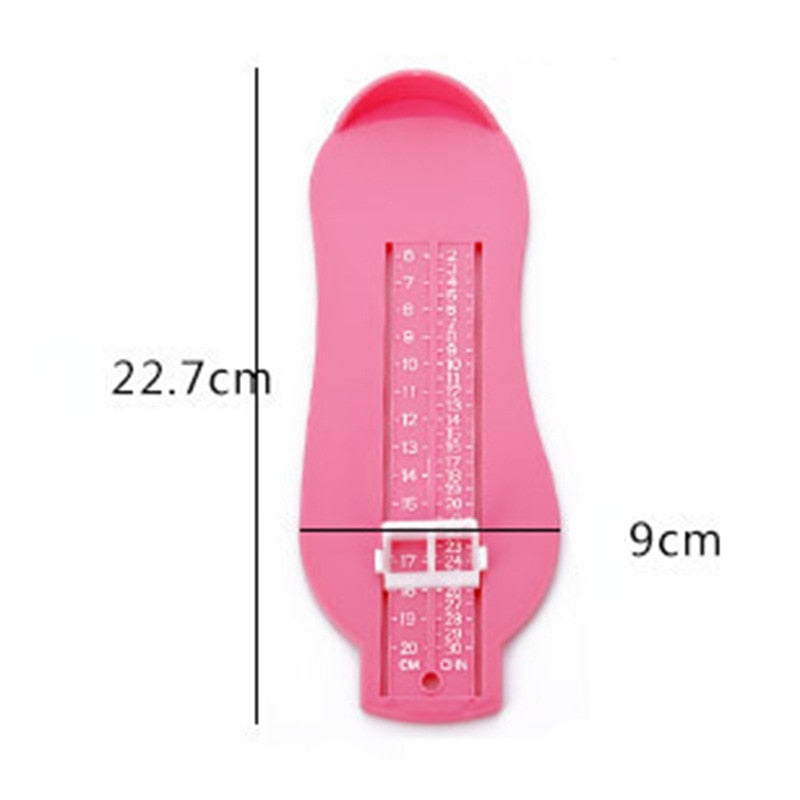 2 PCS Kid Infant Foot Measure Gauge Shoes Fittings Gauge For 0-8 Years