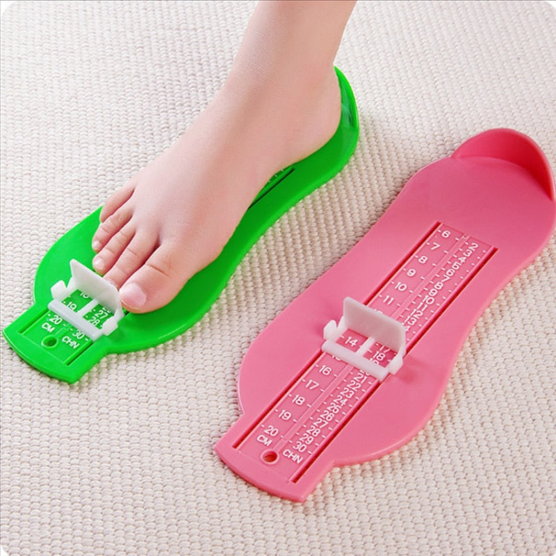 2 PCS Kid Infant Foot Measure Gauge Shoes Fittings Gauge For 0-8 Years