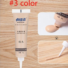 3 PCS Multicolor Repairing Paint for Solid Wood  for Paste Door Floor Repairing Scratches