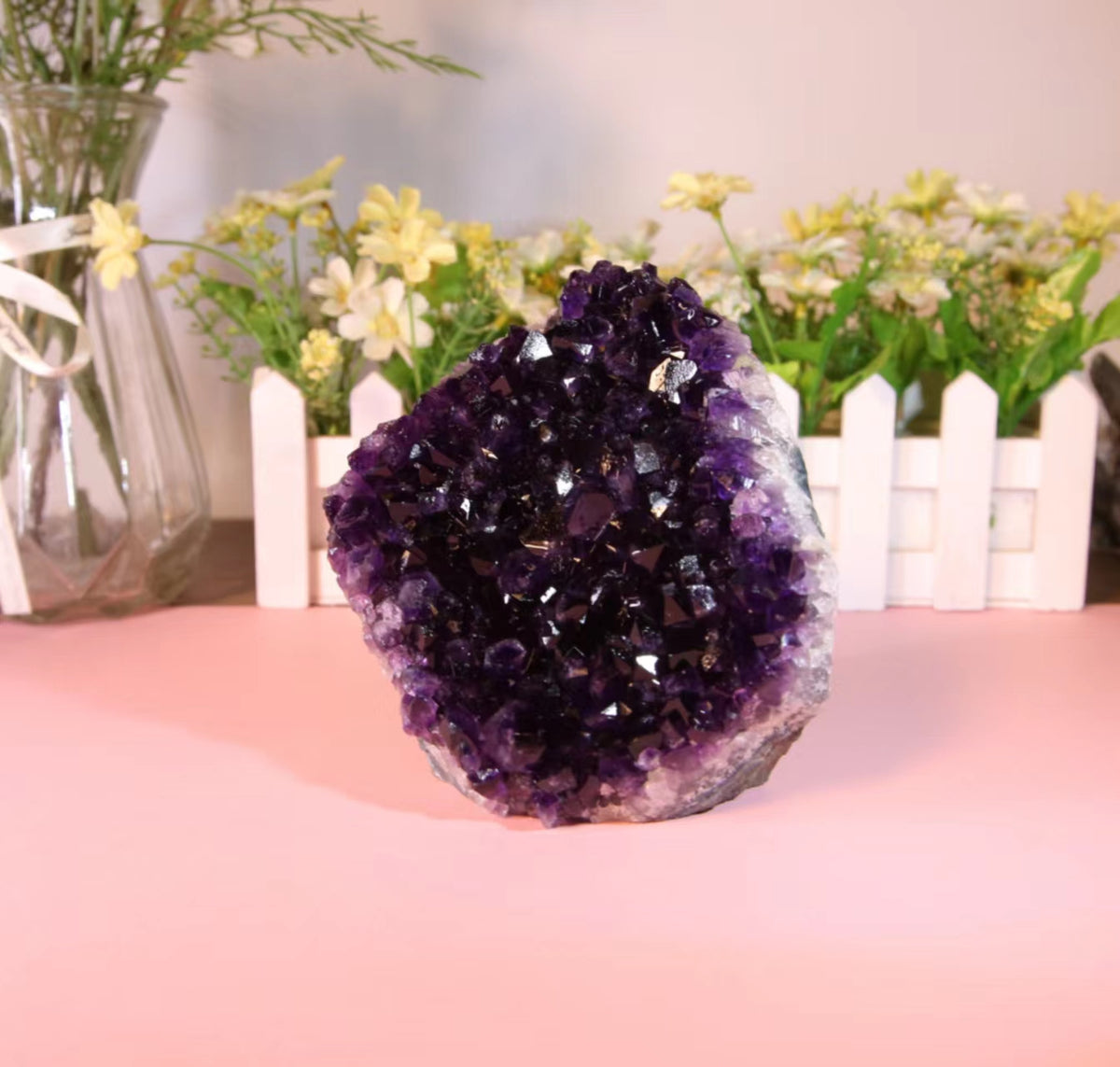 Natural Amethyst Cluster