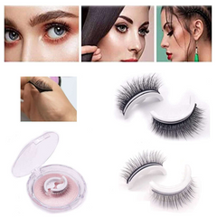 2 PCS Reusable Self Adhesive Eyelashes