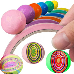 6 PCS Decompression Sticky Balls Tape