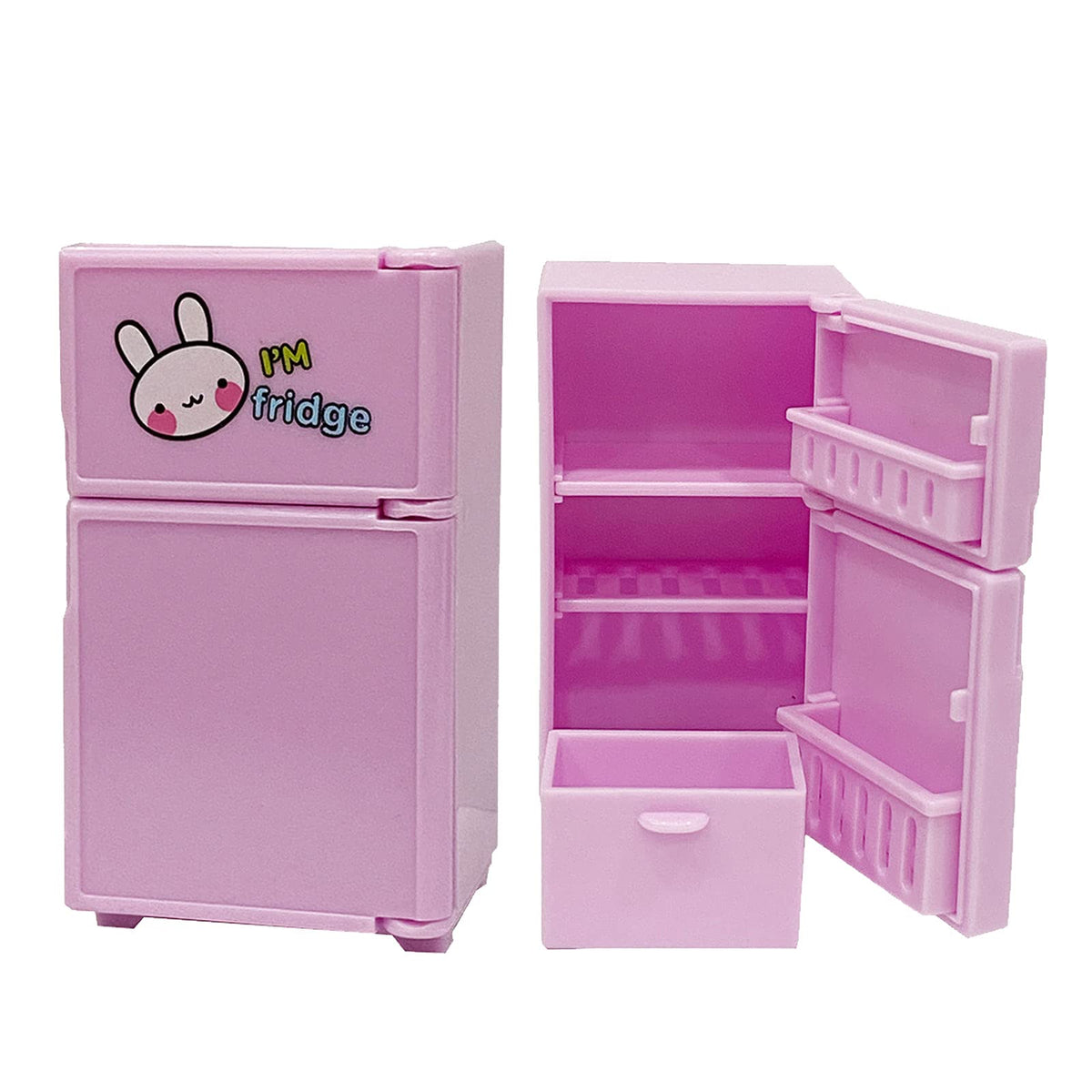 Mini Dollhouse Refrigerator Mini Toy