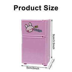 Mini Dollhouse Refrigerator Mini Toy