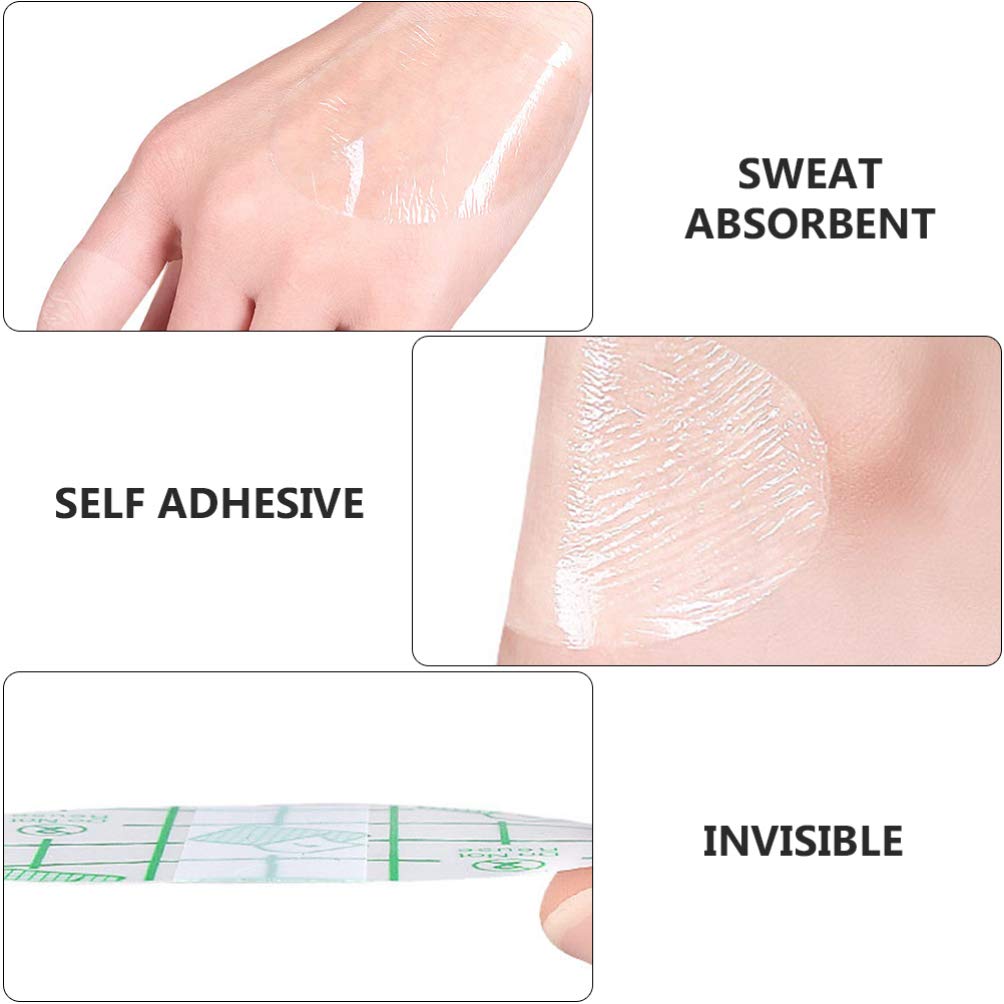 20 PCS Invisible Anti-Abrasion Foot Sticker Waterproof Self-Adhesive