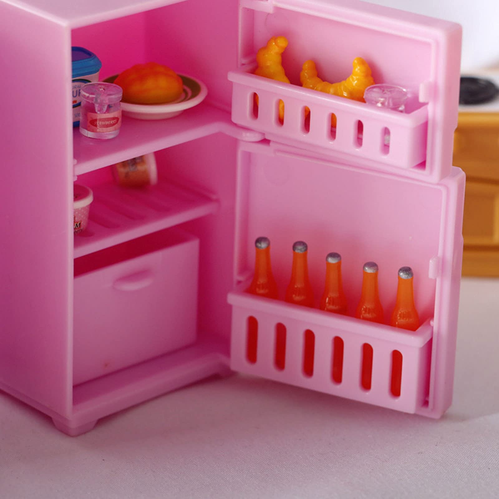 Mini Dollhouse Refrigerator Mini Toy