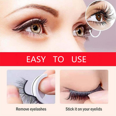 2 PCS Reusable Self Adhesive Eyelashes