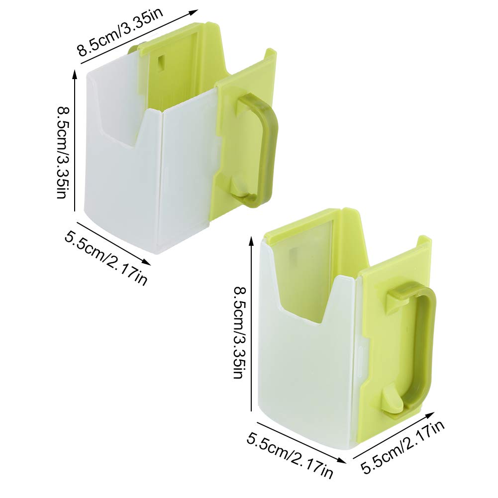 2 PCS Milk Drink Box Holder Adjustable Spill-proof Juice Box Container Reusable Drink Juice Milk Pouch Cup Mug