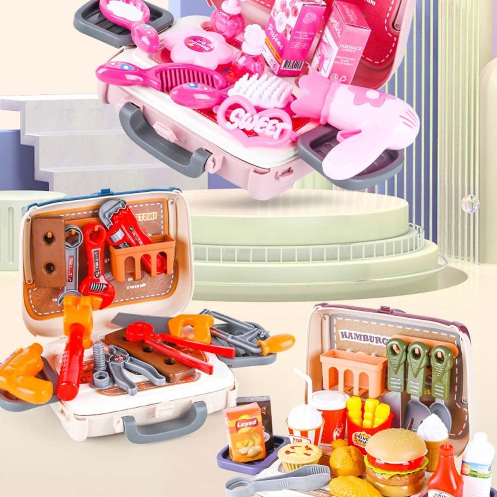 Kids Mini Kitchen Toys Simulation Makeup House