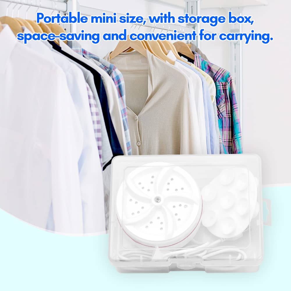 Washing Machine Portable Mini Washer with USB Power