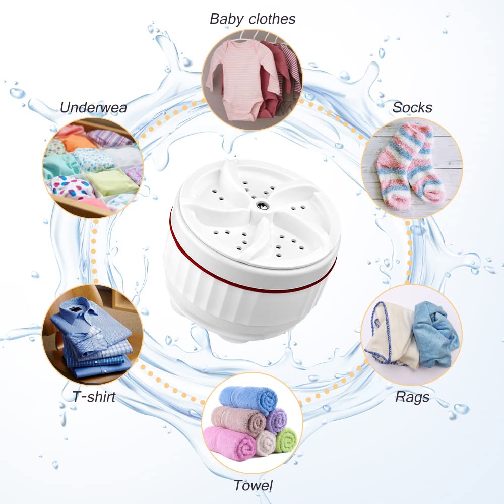 Washing Machine Portable Mini Washer with USB Power