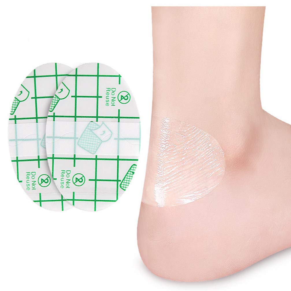 20 PCS Invisible Anti-Abrasion Foot Sticker Waterproof Self-Adhesive