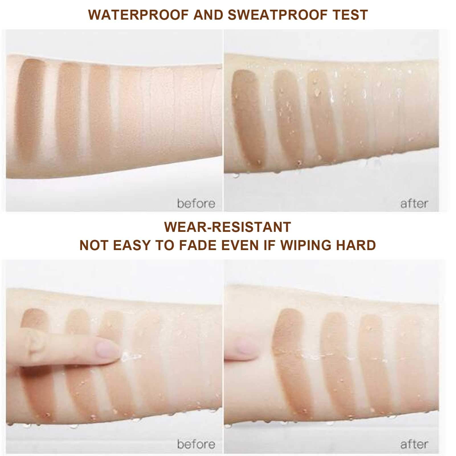 Waterproof Concealer Skin Camouflage Cream Scar Hiding